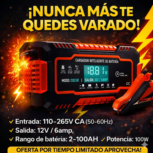Cargador Inteligente 12v pantalla